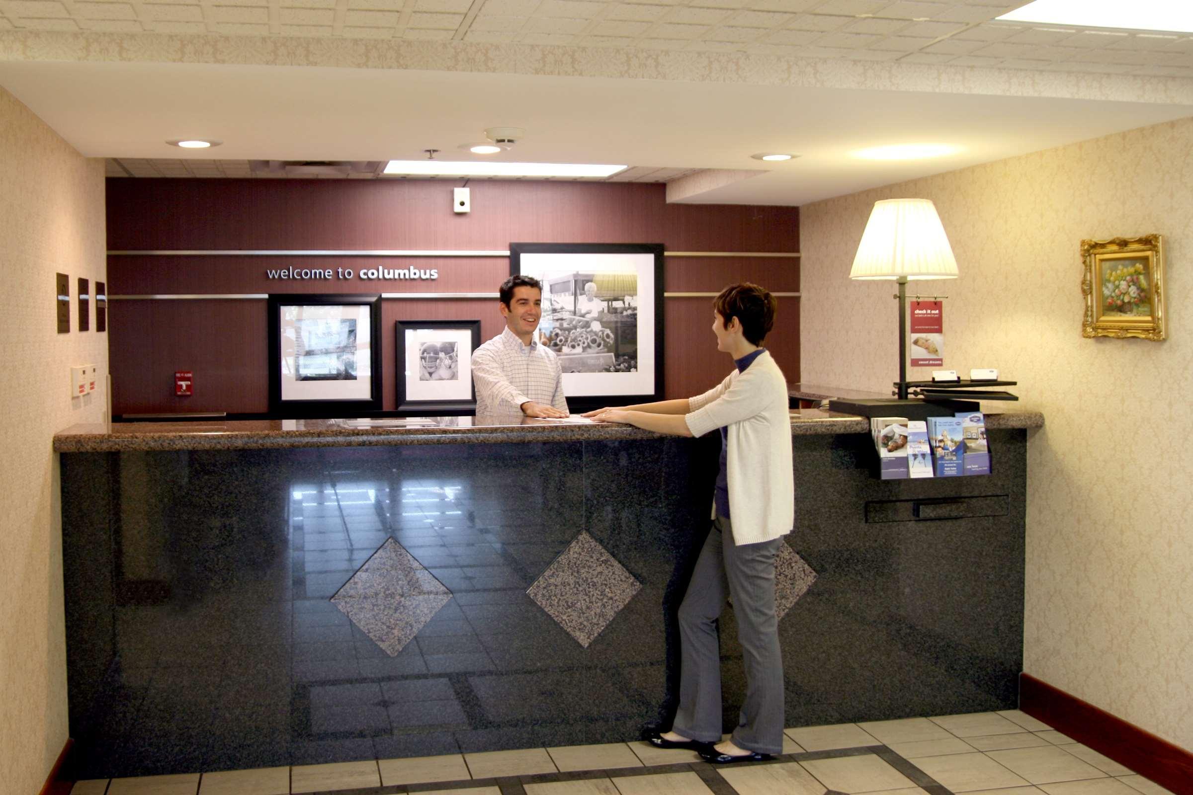 Hampton Inn Columbus-South Гроув Сити Интериор снимка